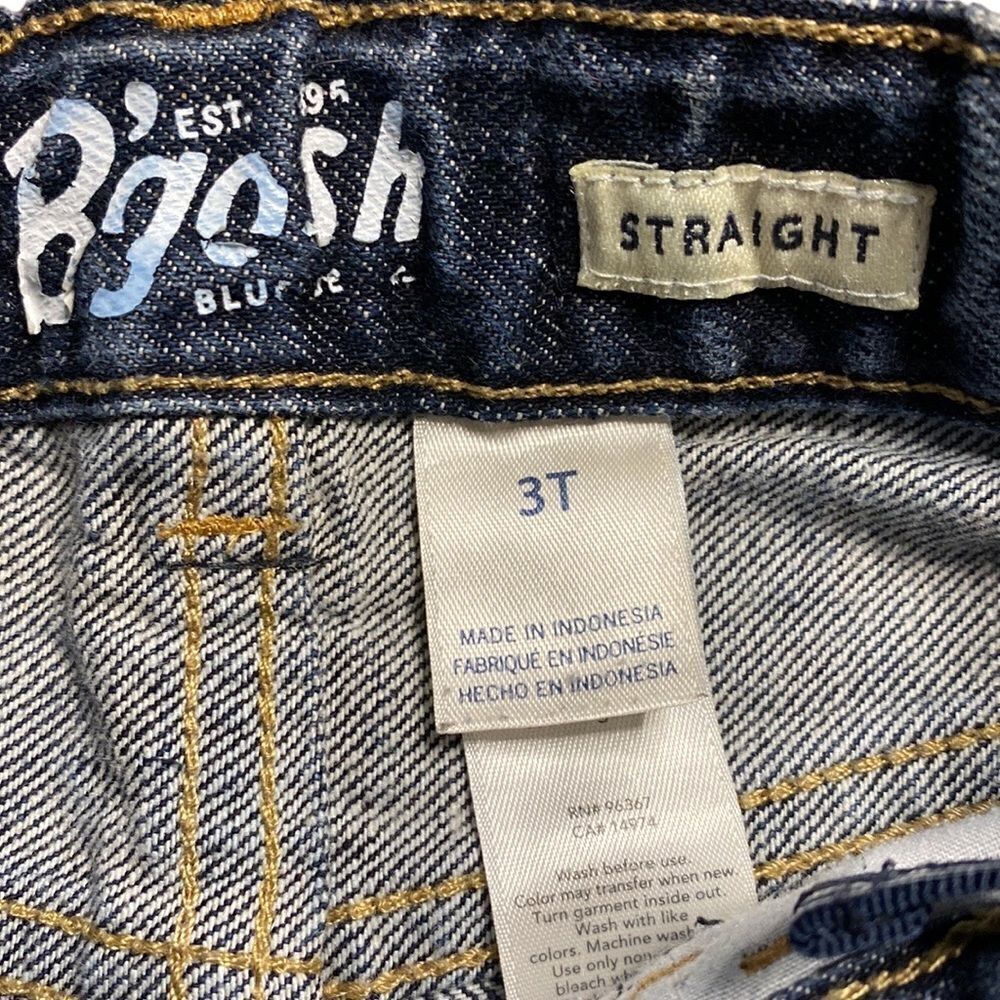 Oshkosh B'gosh Blue Denim Jeans Adjustable Waist - Picture 5 of 9